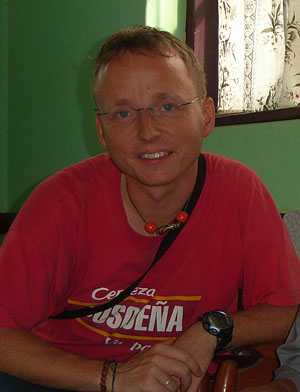 Stefan Spiecker vor Ort