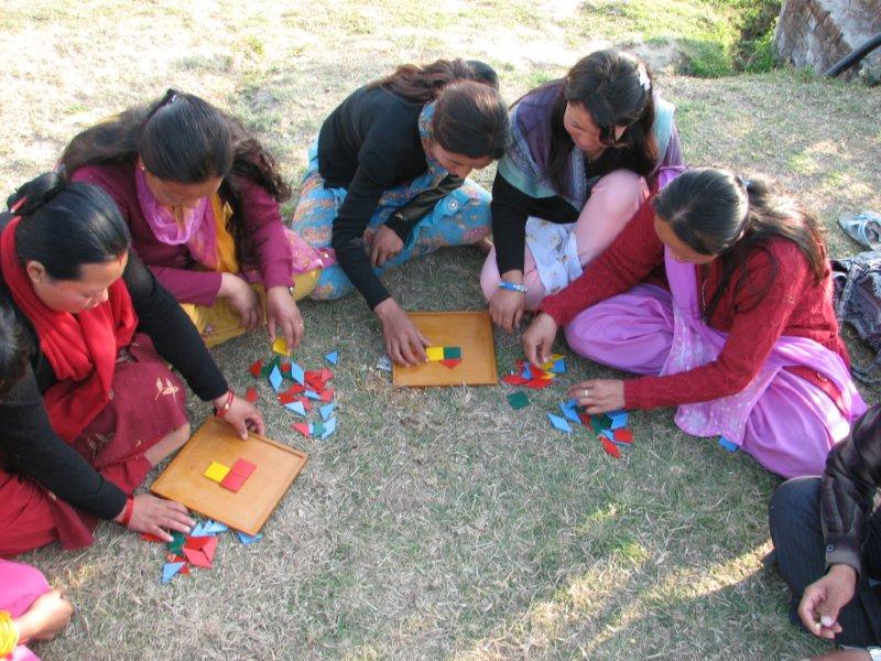 Lehrertraining an der Samten Memorial Education Academy, Nepal 2010
